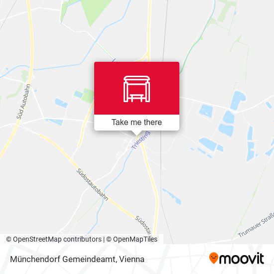 Münchendorf Gemeindeamt map