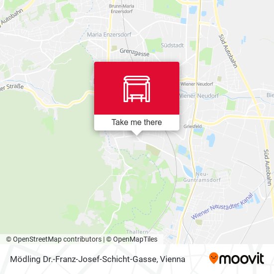 Mödling Dr.-Franz-Josef-Schicht-Gasse map