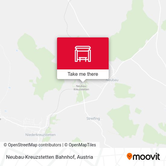 Neubau-Kreuzstetten Bahnhof map