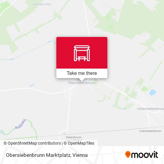 Obersiebenbrunn Marktplatz map