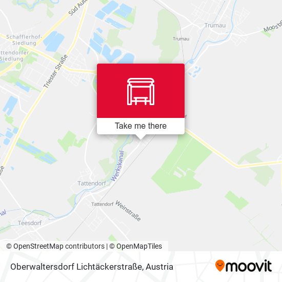 Oberwaltersdorf Lichtäckerstraße map