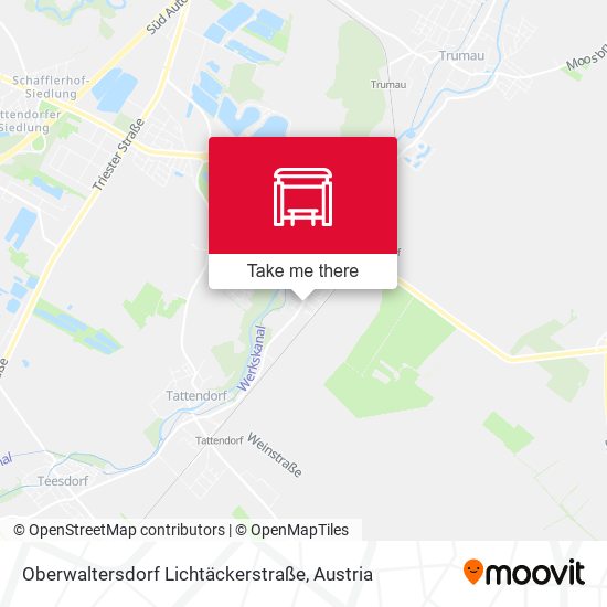 Oberwaltersdorf Lichtäckerstraße map