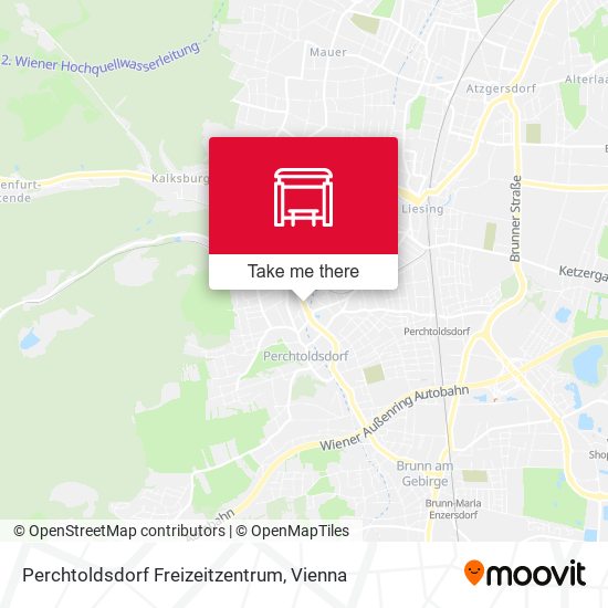 Perchtoldsdorf Freizeitzentrum map