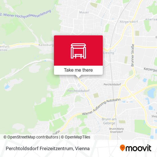 Perchtoldsdorf Freizeitzentrum map