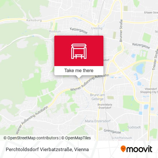 Perchtoldsdorf Vierbatzstraße map