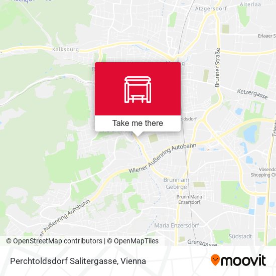 Perchtoldsdorf Salitergasse map