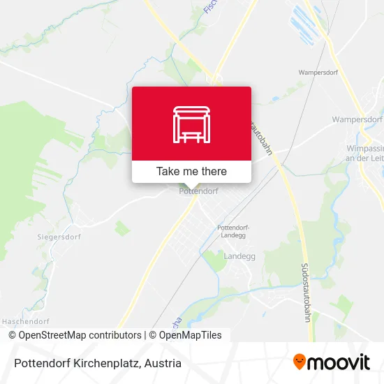 Pottendorf Kirchenplatz map
