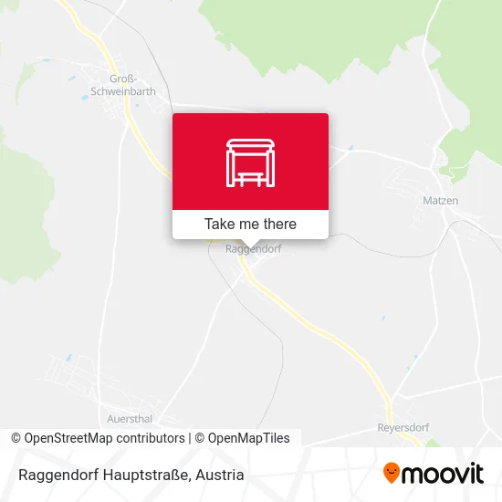 Raggendorf Hauptstraße map