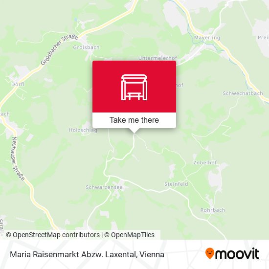 Maria Raisenmarkt Abzw. Laxental map