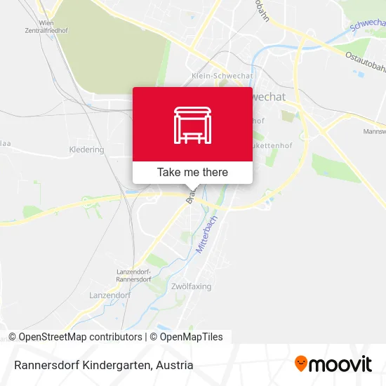 Rannersdorf Kindergarten map