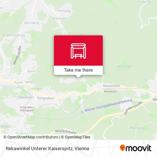 Rekawinkel Unterer Kaiserspitz map
