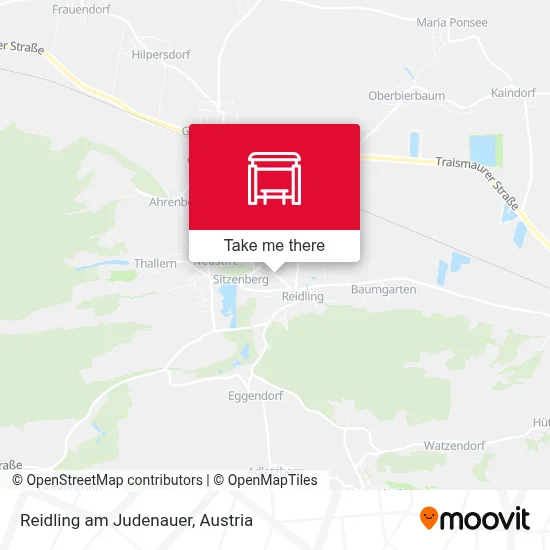Reidling am Judenauer map