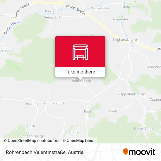 Röhrenbach Valentinstraße map