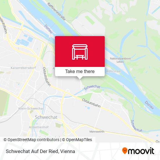 Schwechat Auf Der Ried map