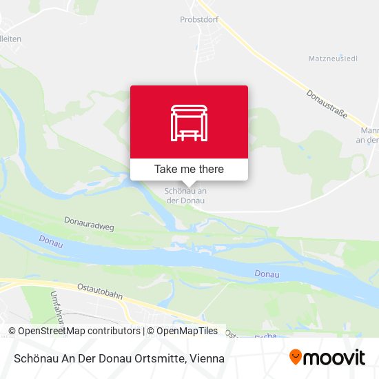Schönau An Der Donau Ortsmitte map