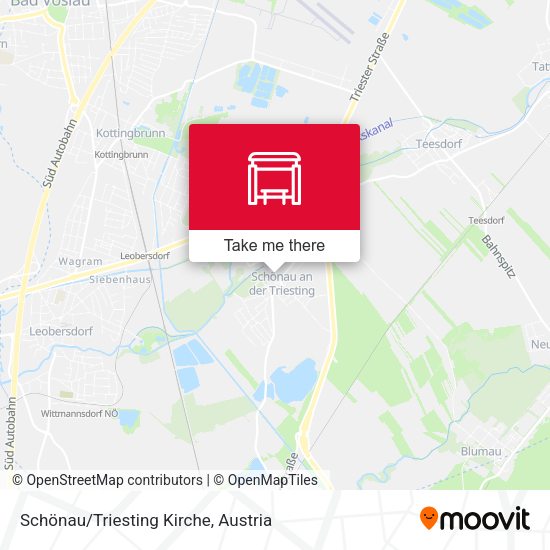 Schönau/Triesting Kirche map
