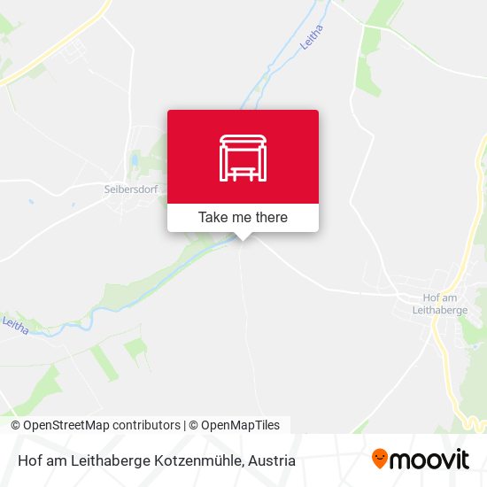 Hof am Leithaberge Kotzenmühle map