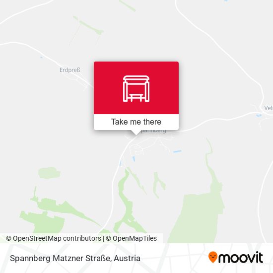 Spannberg Matzner Straße map