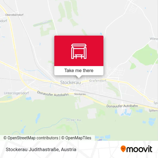 Stockerau Judithastraße map