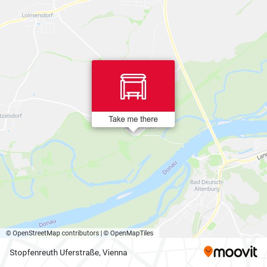 Stopfenreuth Uferstraße map