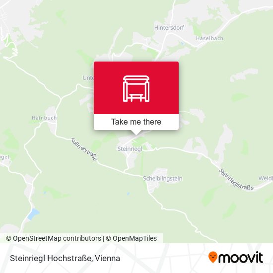Steinriegl Hochstraße map