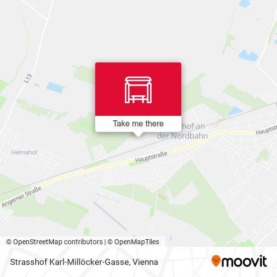 Strasshof Karl-Millöcker-Gasse map
