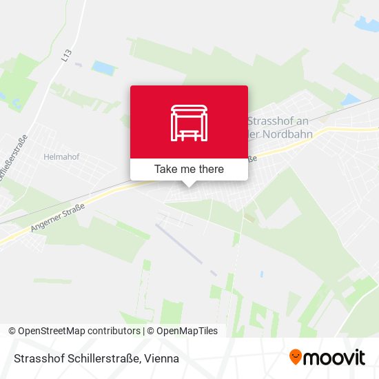 Strasshof Schillerstraße map