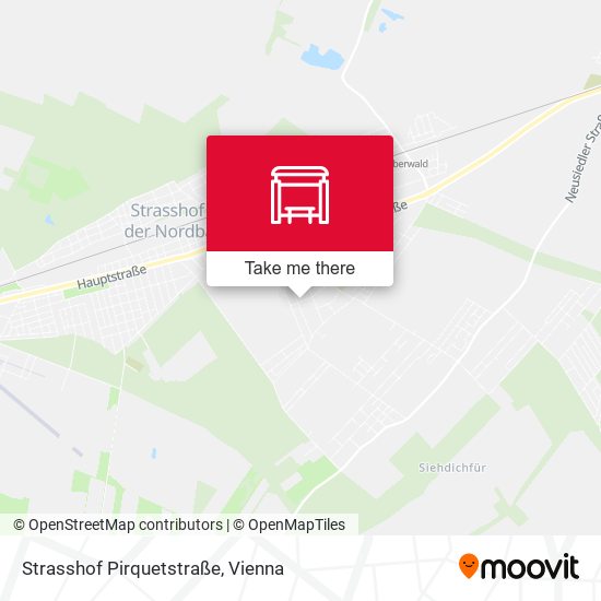 Strasshof Pirquetstraße map