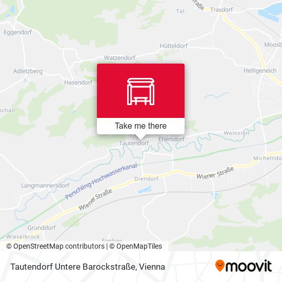 Tautendorf Untere Barockstraße map