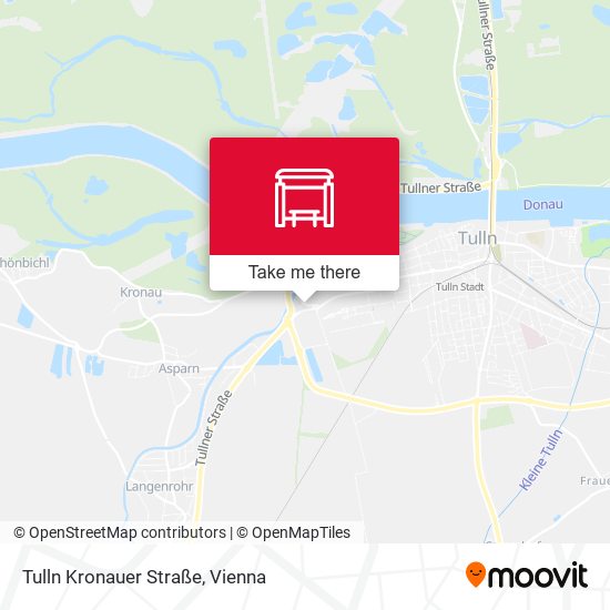 Tulln Kronauer Straße map