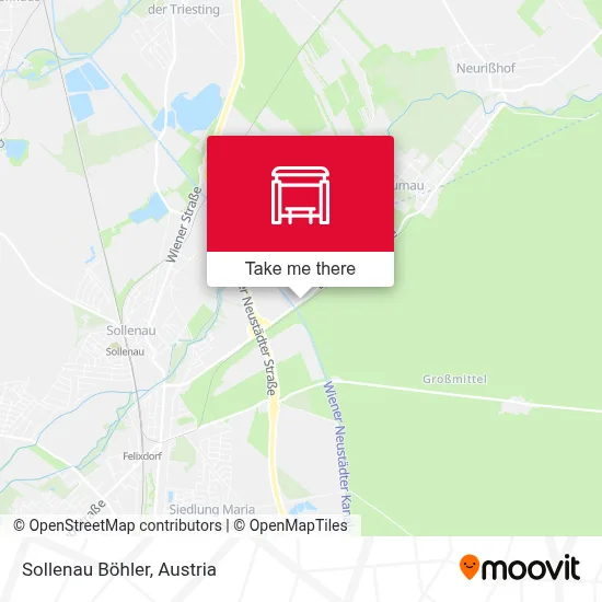 Sollenau Böhler map