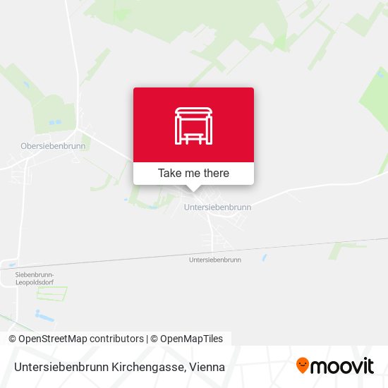 Untersiebenbrunn Kirchengasse map