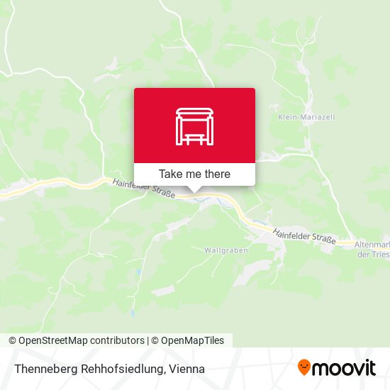 Thenneberg Rehhofsiedlung map