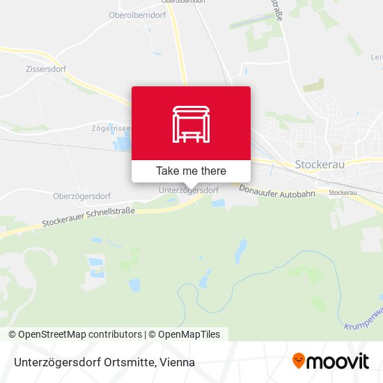 Unterzögersdorf Ortsmitte map