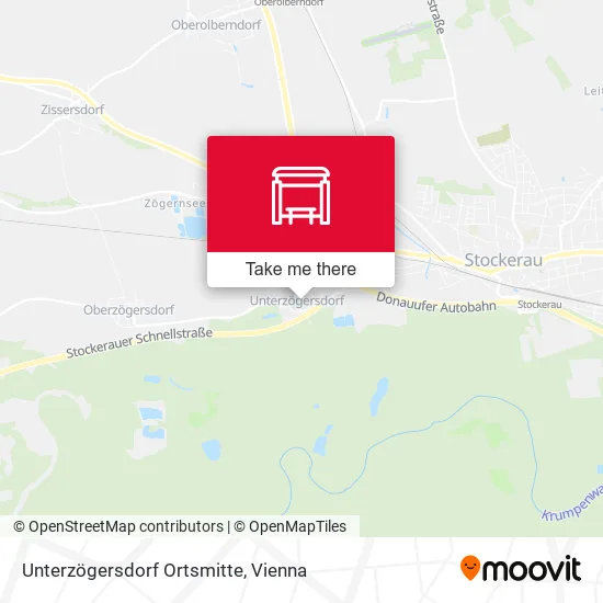 Unterzögersdorf Ortsmitte map