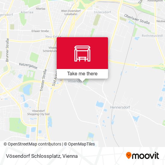 Vösendorf Schlossplatz map