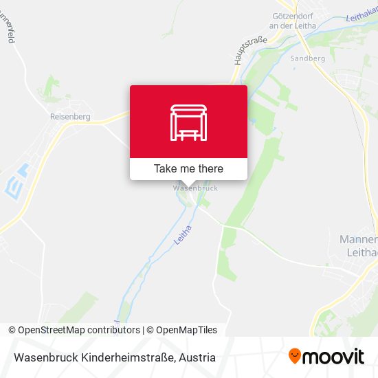 Wasenbruck Kinderheimstraße map