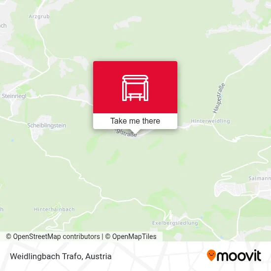 Weidlingbach Trafo map