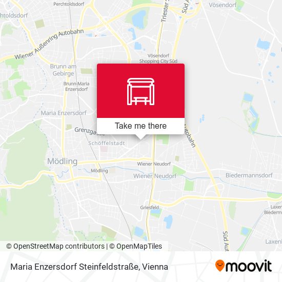 Maria Enzersdorf Steinfeldstraße map