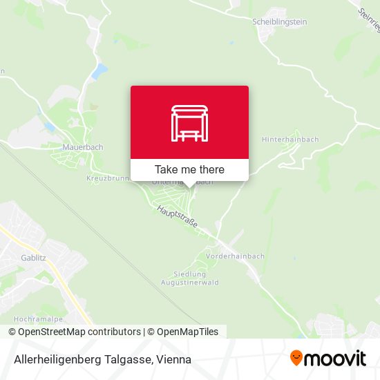 Allerheiligenberg Talgasse map