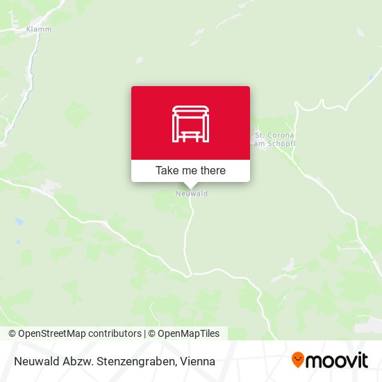 Neuwald Abzw. Stenzengraben map