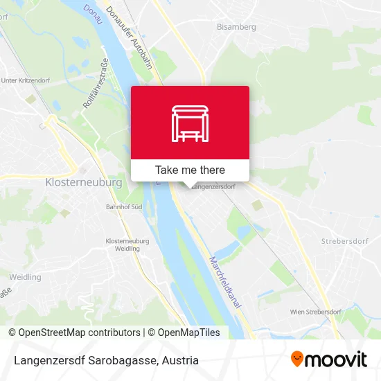 Langenzersdf Sarobagasse map