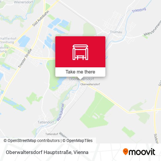 Oberwaltersdorf Hauptstraße map
