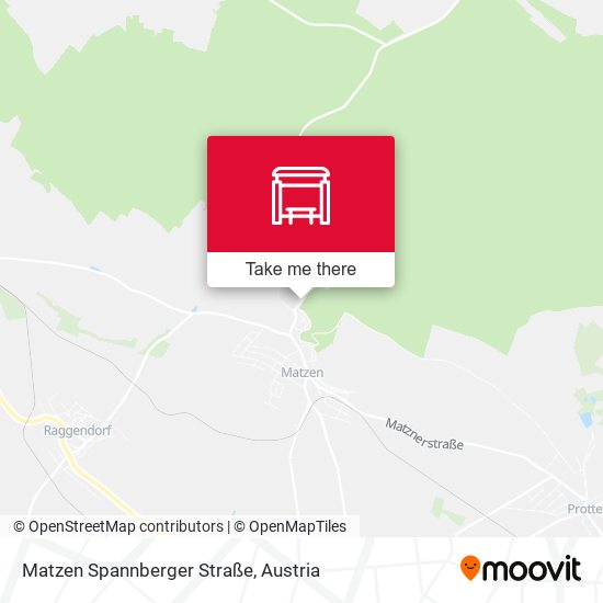 Matzen Spannberger Straße map