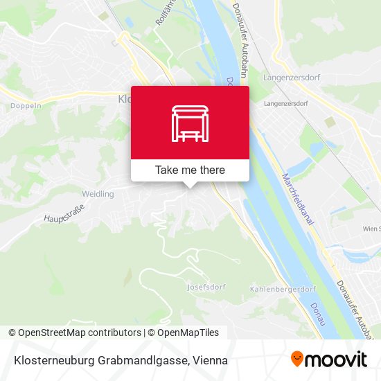 Klosterneuburg Grabmandlgasse map
