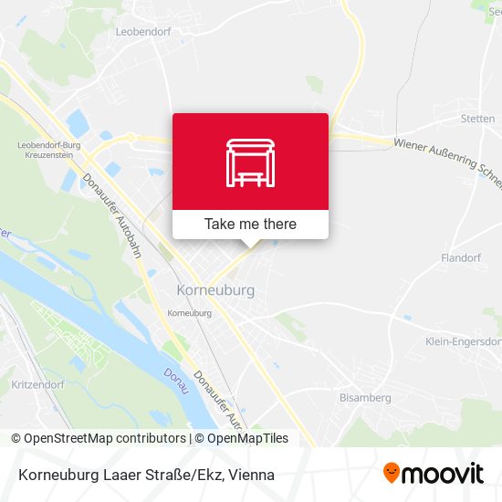 Korneuburg Laaer Straße/Ekz map