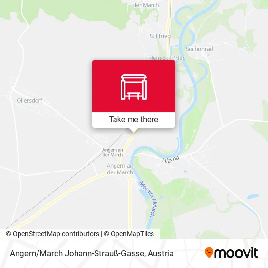 Angern / March Johann-Strauß-Gasse map
