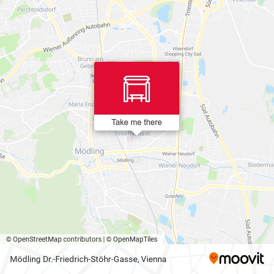 Mödling Dr.-Friedrich-Stöhr-Gasse map
