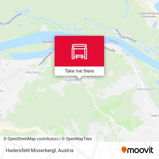 Hadersfeld Moserbergl map