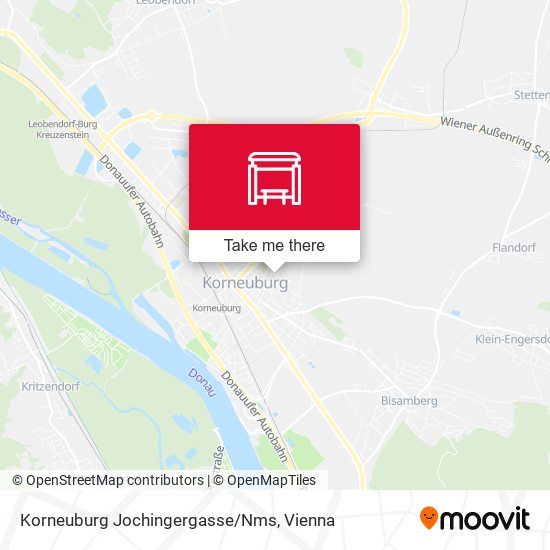 Korneuburg Jochingergasse/Nms map